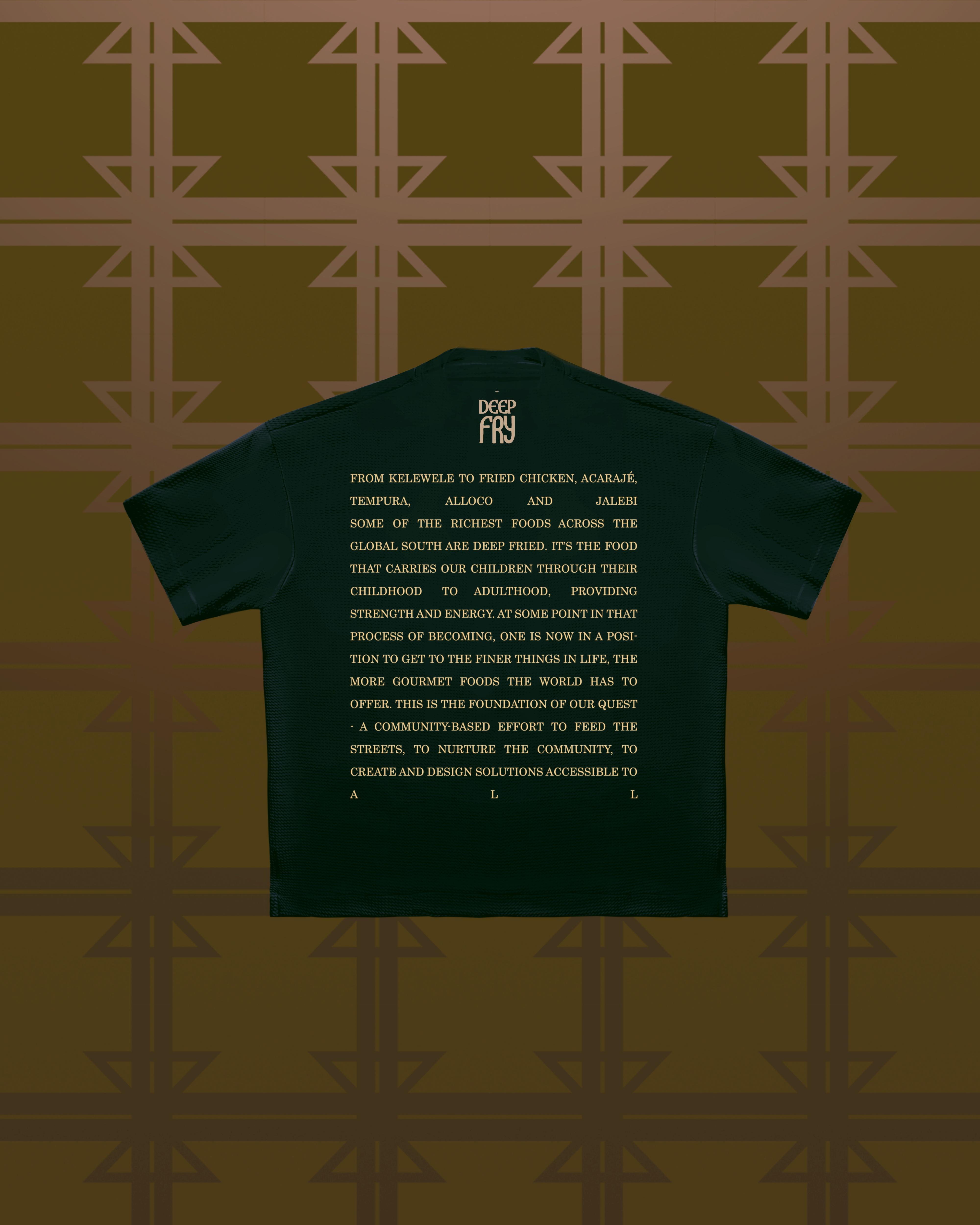 Deep Fry Manifesto T-Shirt - Complimentary