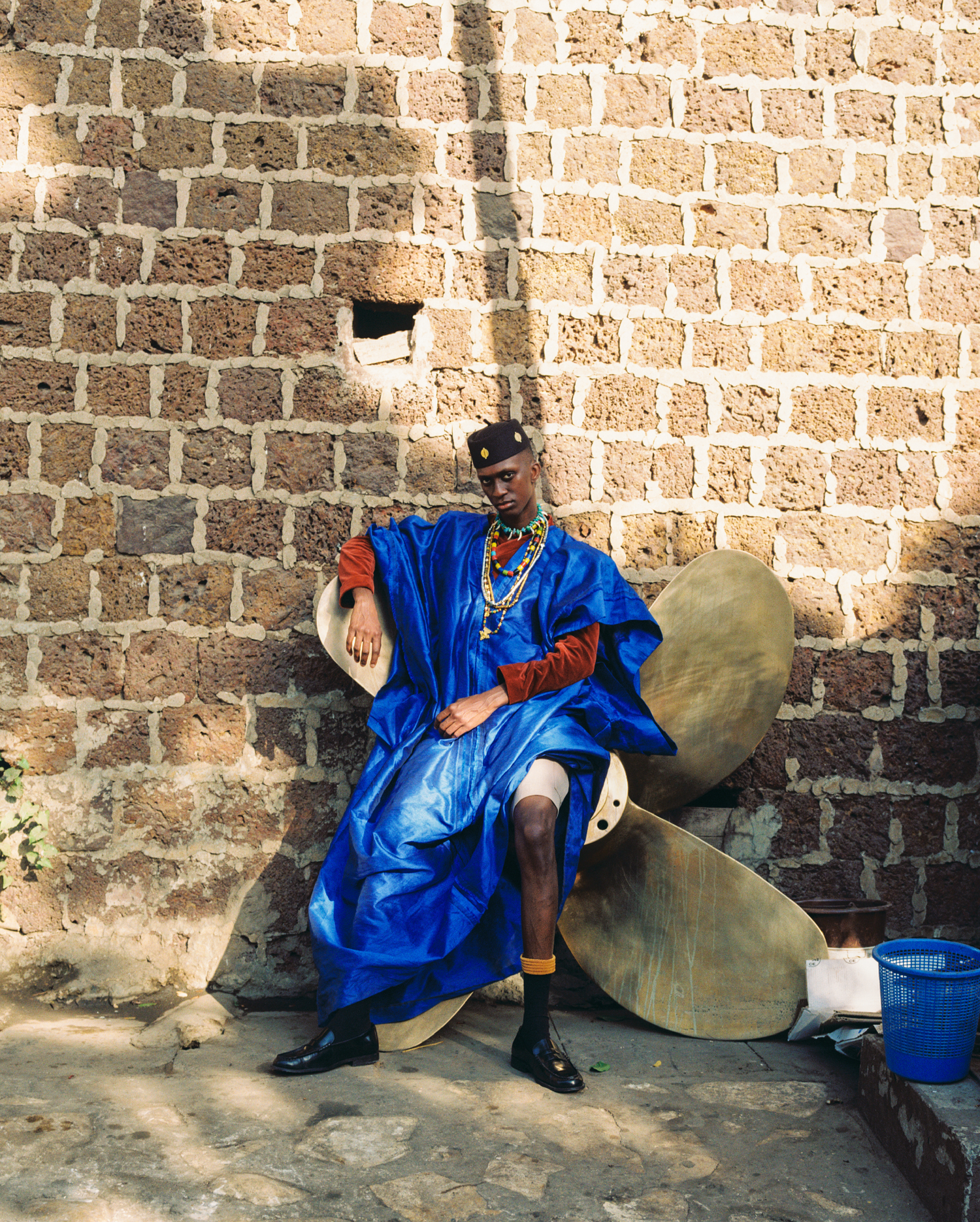 Harmattan Boubou - Royal Blue