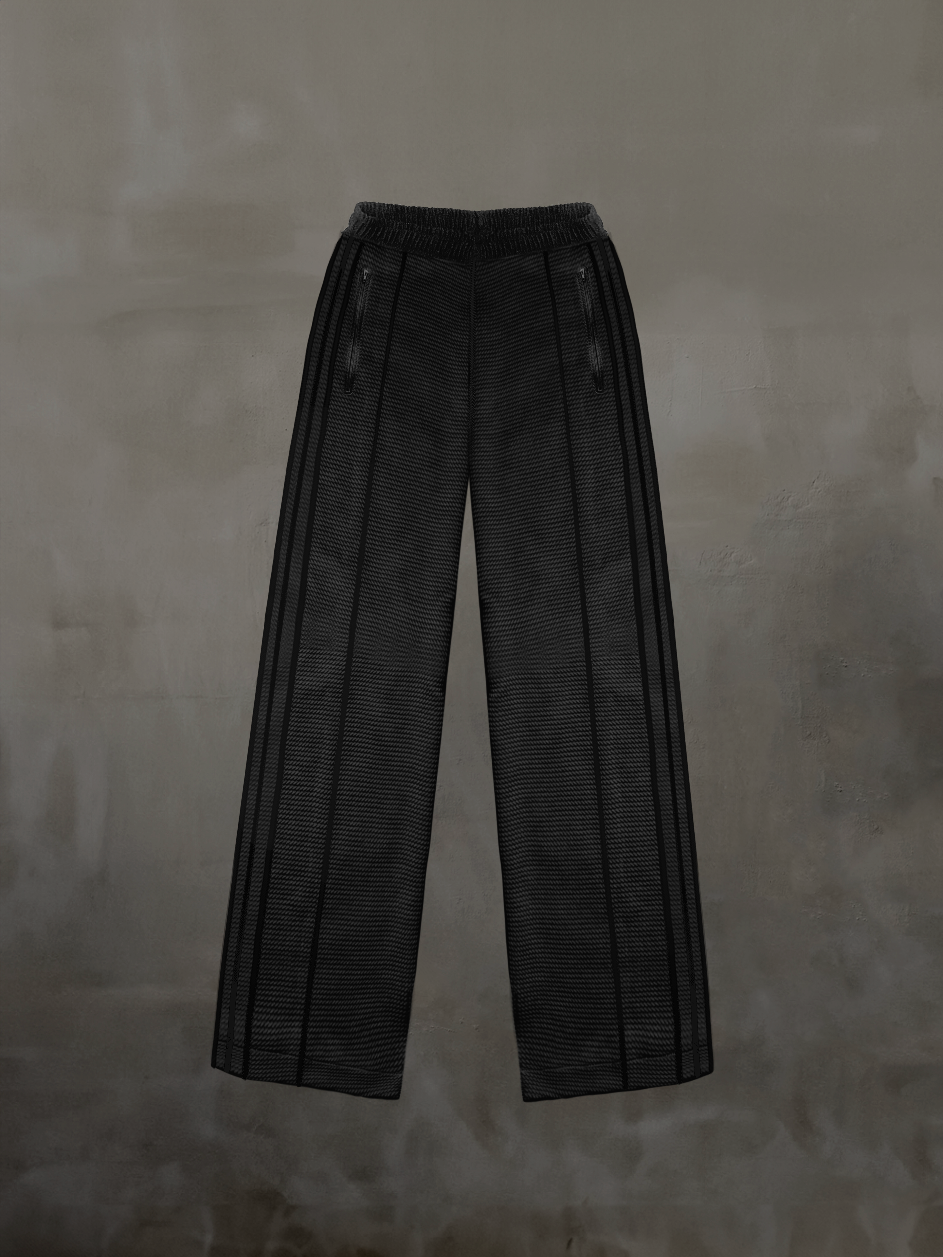 Stealth Track Pants - Charcoal Black