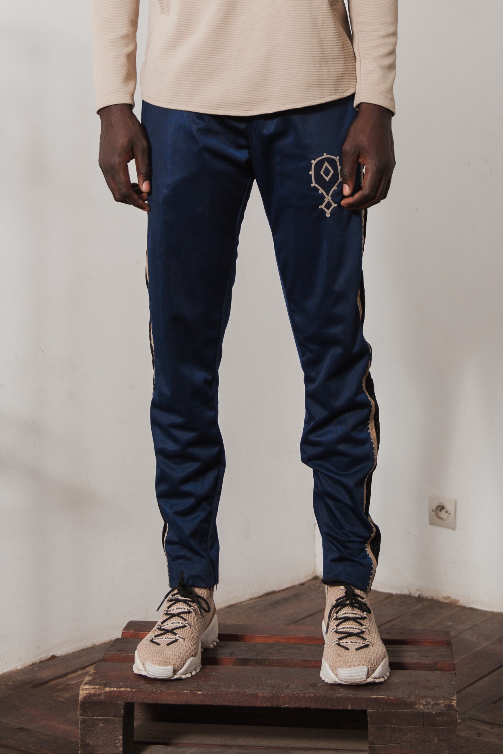 Moll Pants - Navy Blue - Mwami