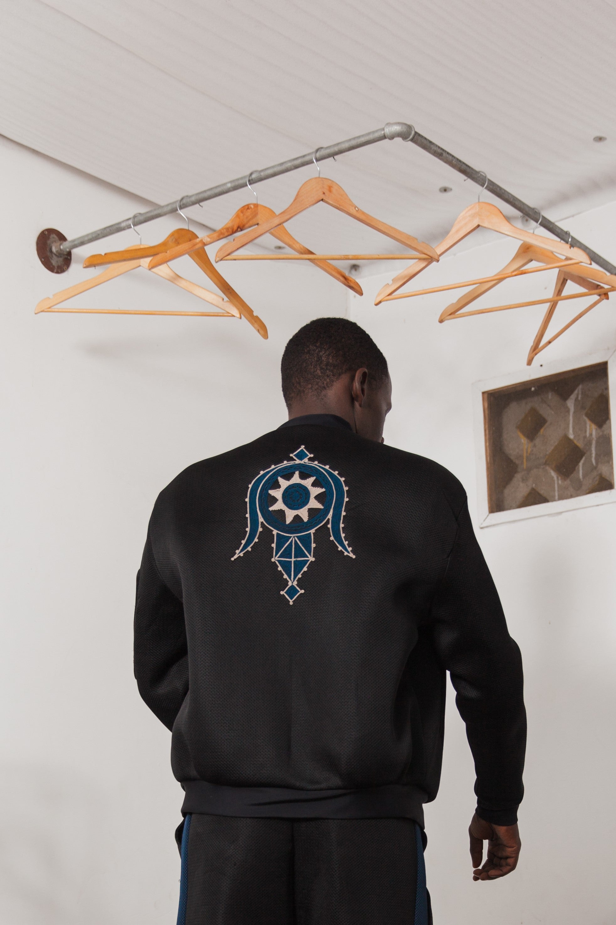 Reversible Bomber - Black & Blue - Mwami