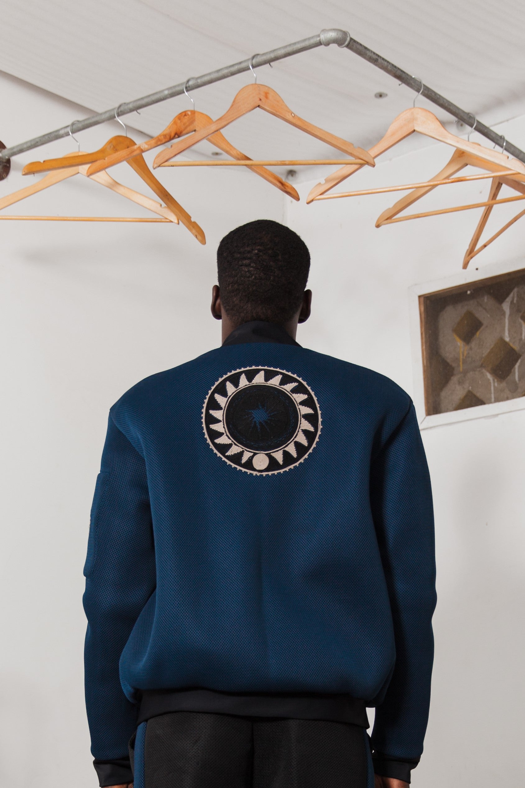 Reversible Bomber - Black & Blue - Mwami