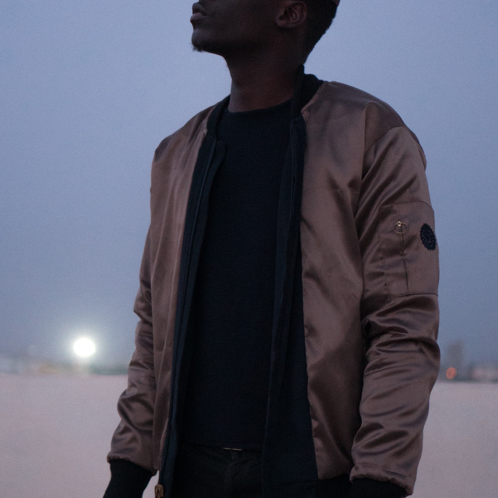 Reversible Silk Bomber - Mwami